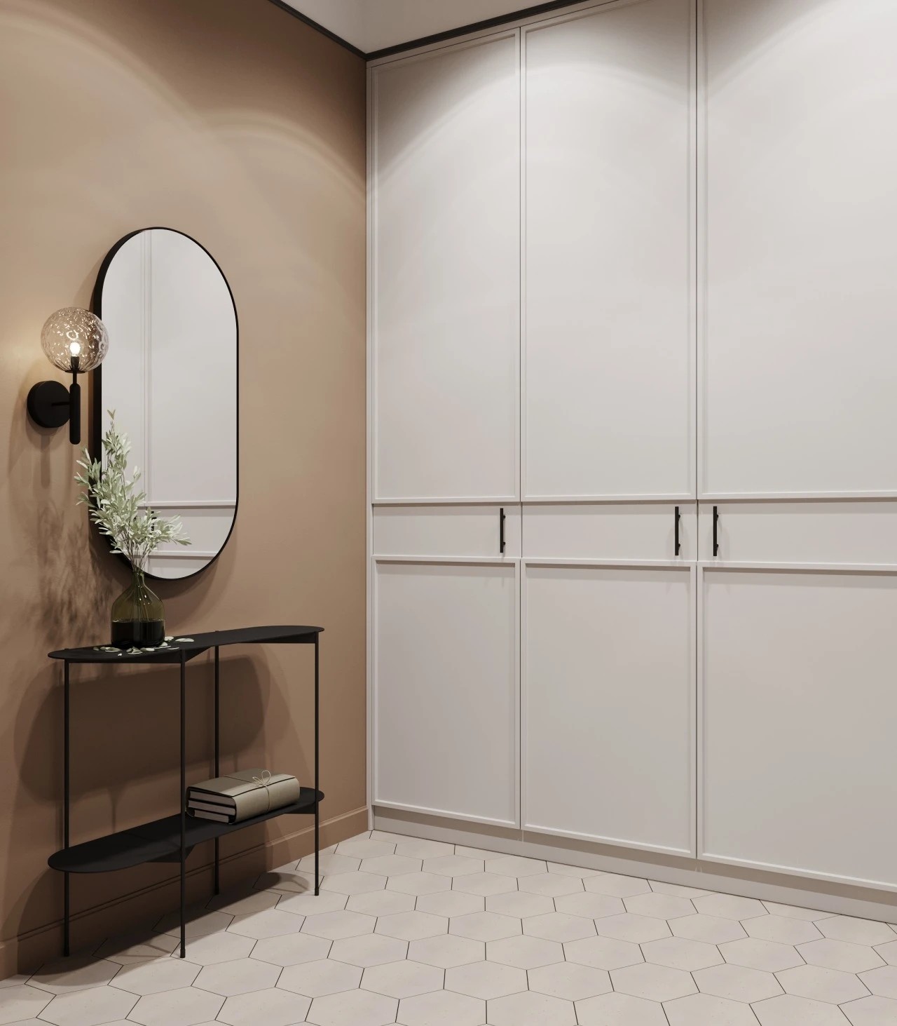 Дизайн квартиры для молодой девушки в Санкт-Петербурге