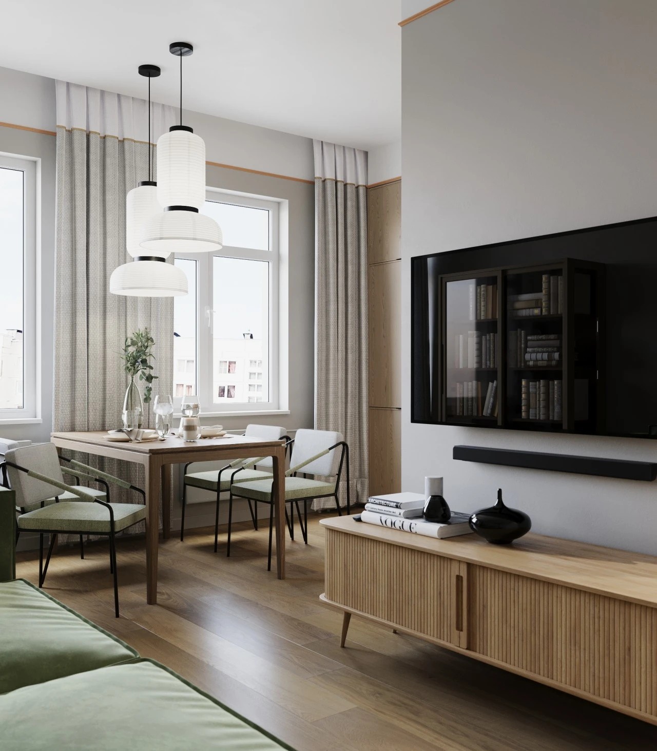 Дизайн квартиры для молодой девушки в Санкт-Петербурге