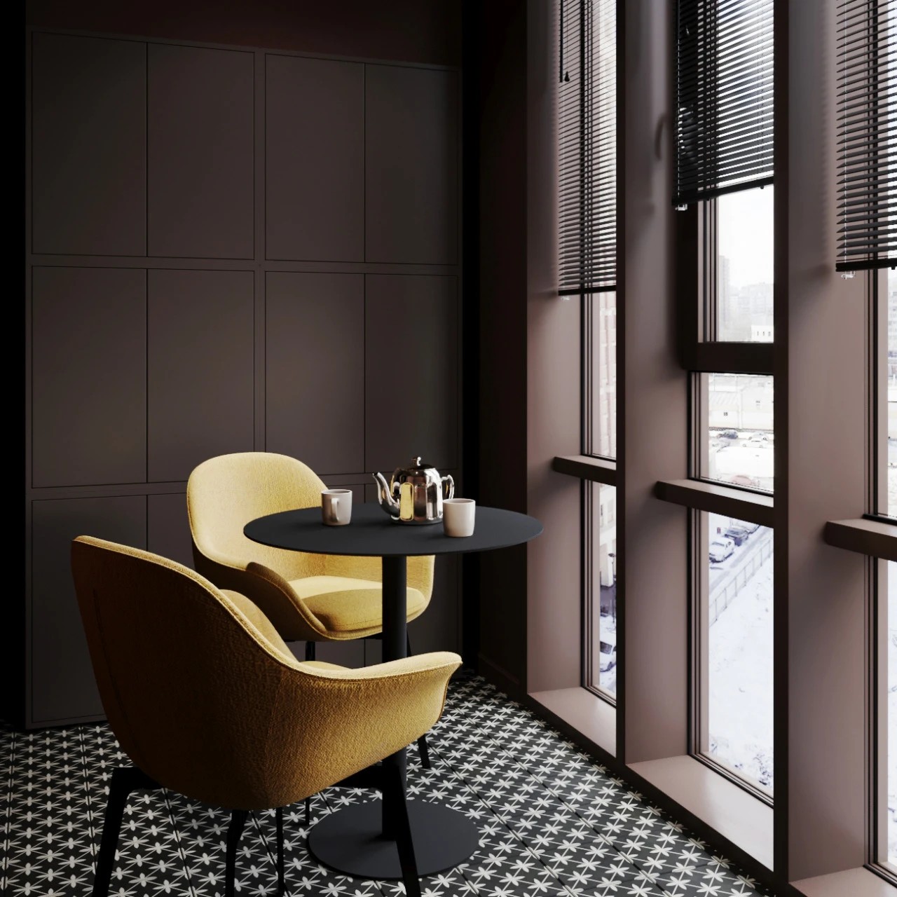 Матовые оттенки в квартиры для уютной атмосферы