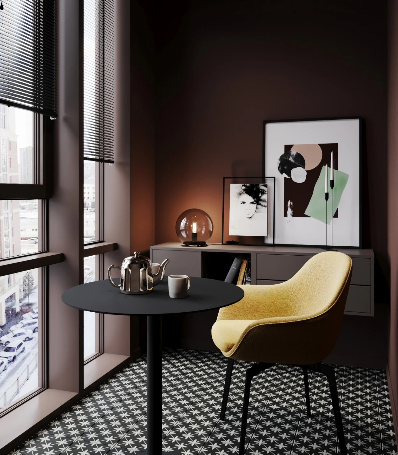 Матовые оттенки в квартиры для уютной атмосферы