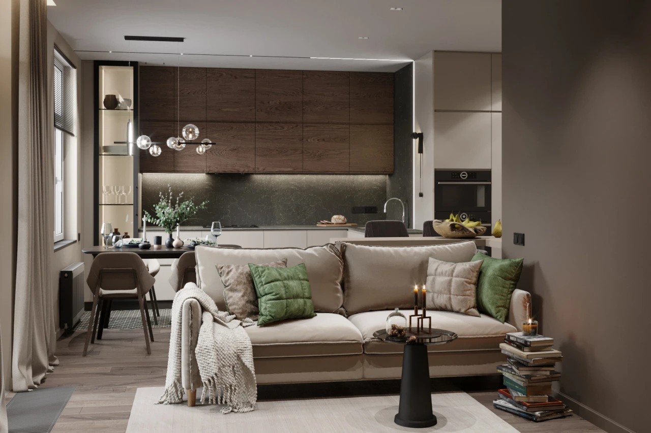 Матовые оттенки в квартиры для уютной атмосферы