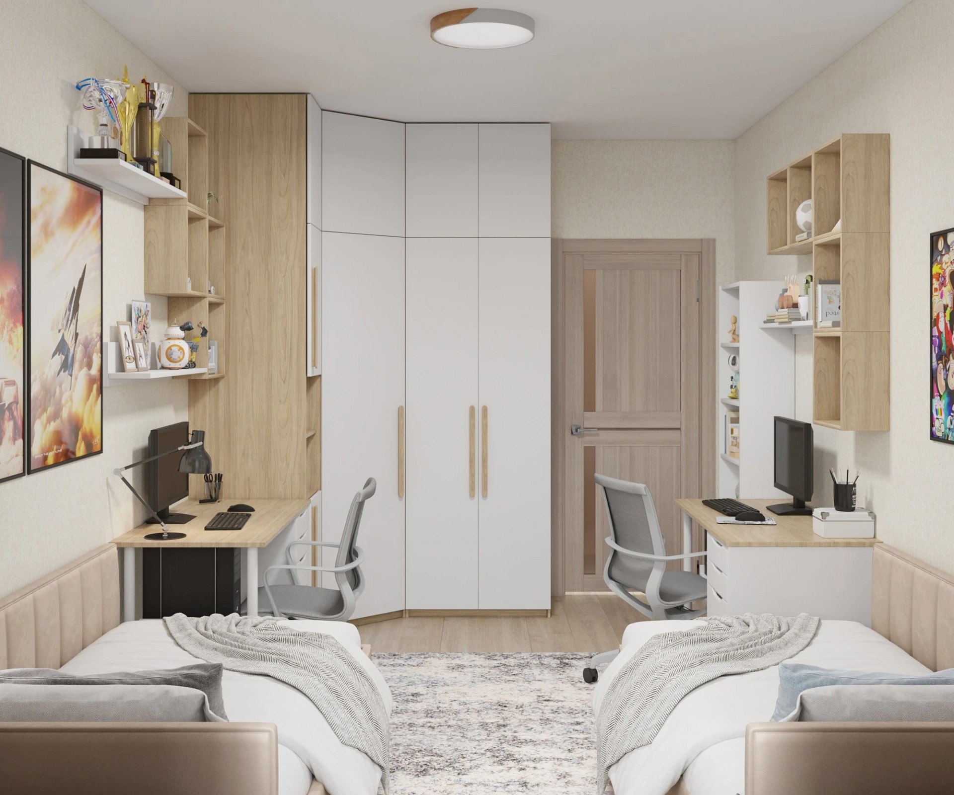 Перепланировки детской комнаты