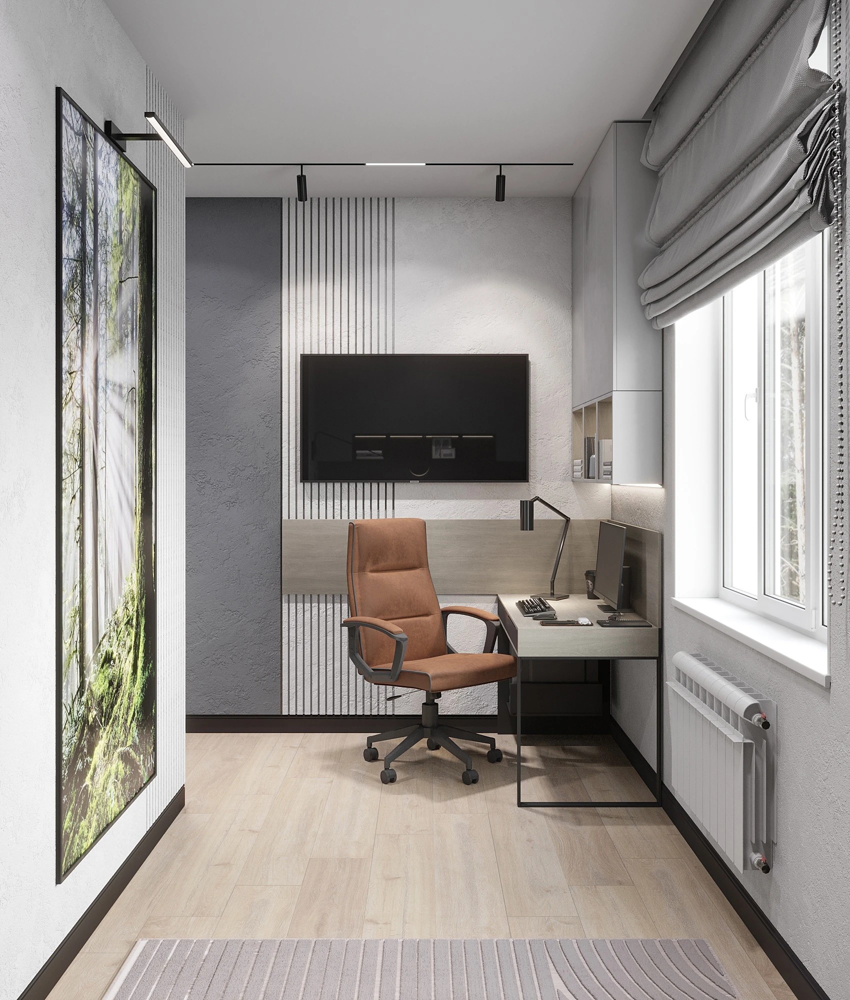 Эскиз-идея и визуализация частного дома