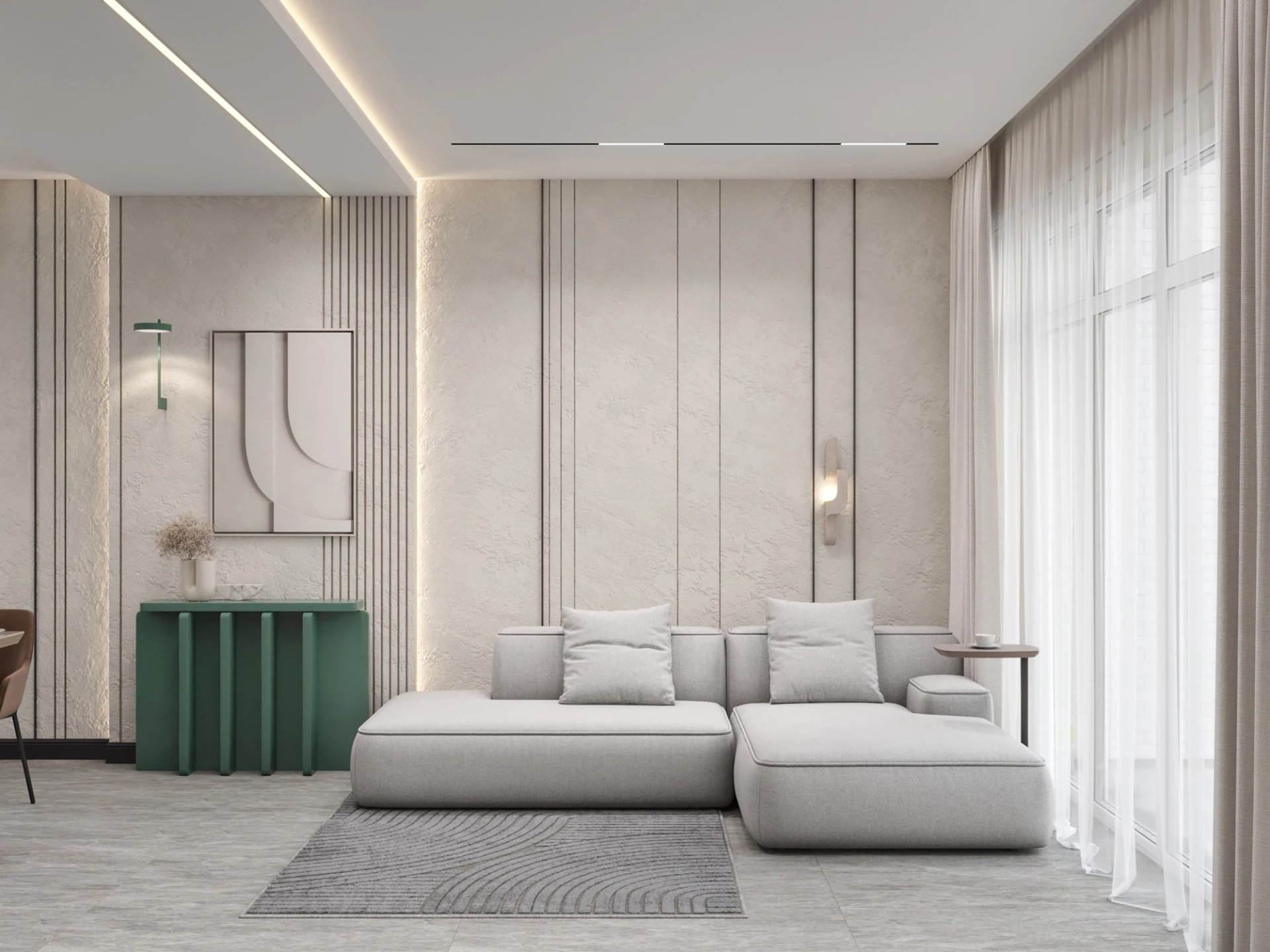 Кухня - Гостиная