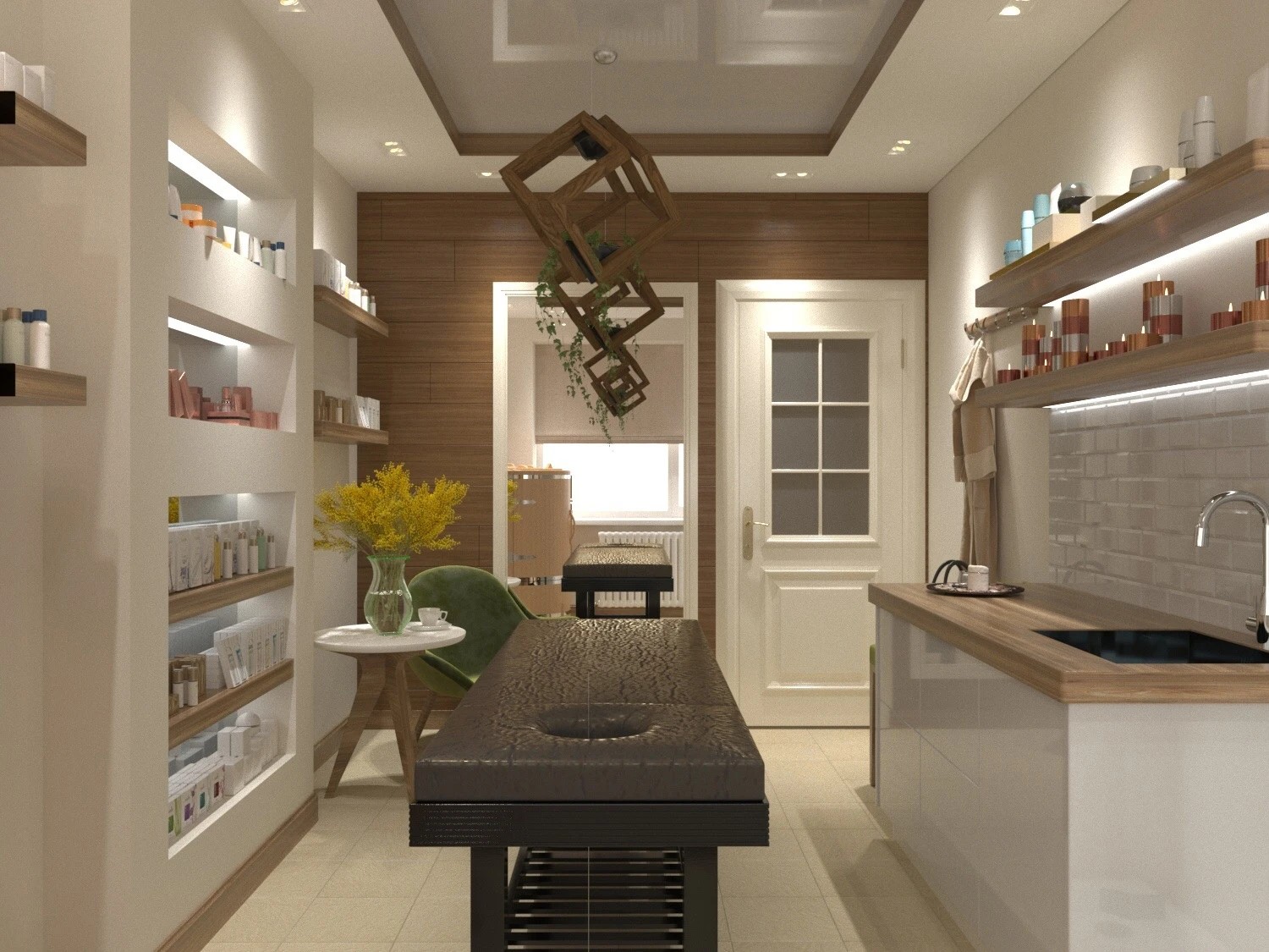 Дизайн проект салона красоты