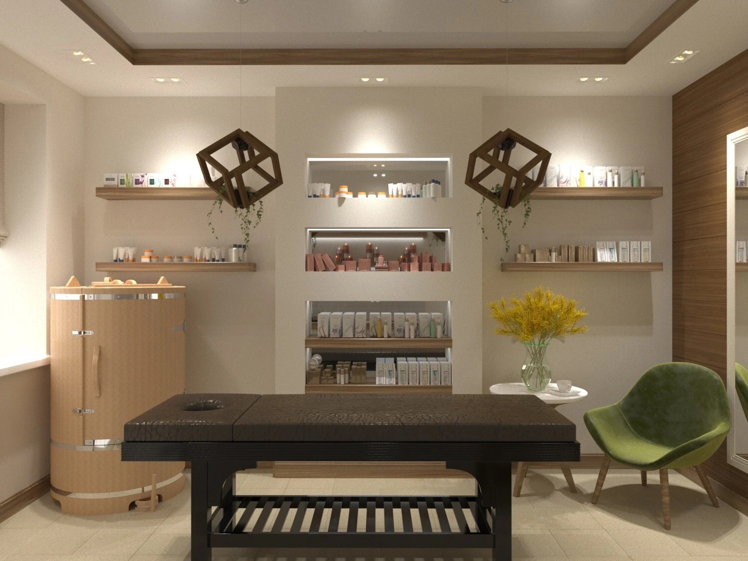 Дизайн проект салона красоты