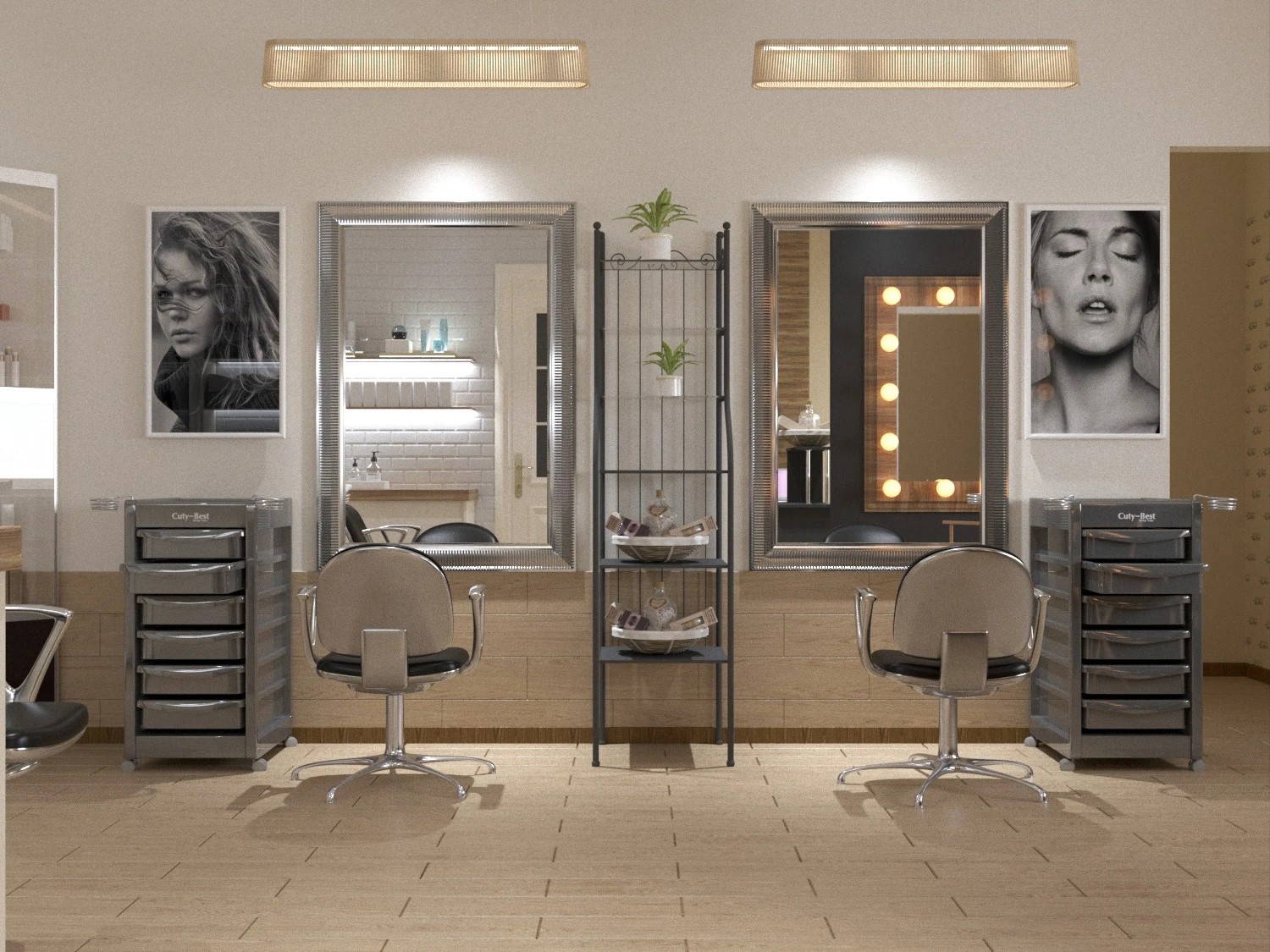 Дизайн проект салона красоты