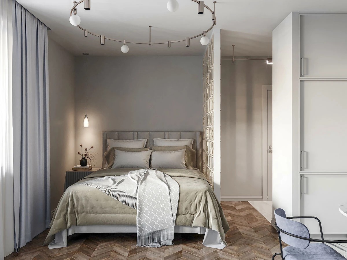 ЖК Уютный. Студия. Современная классика