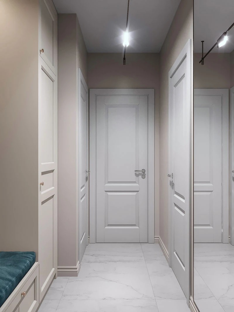 ЖК Уютный. Однокомнатная. Современная классика