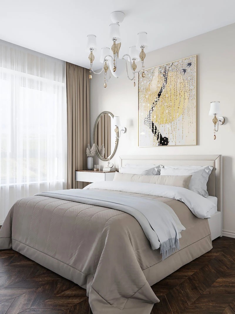 ЖК Уютный. Однокомнатная. Современная классика