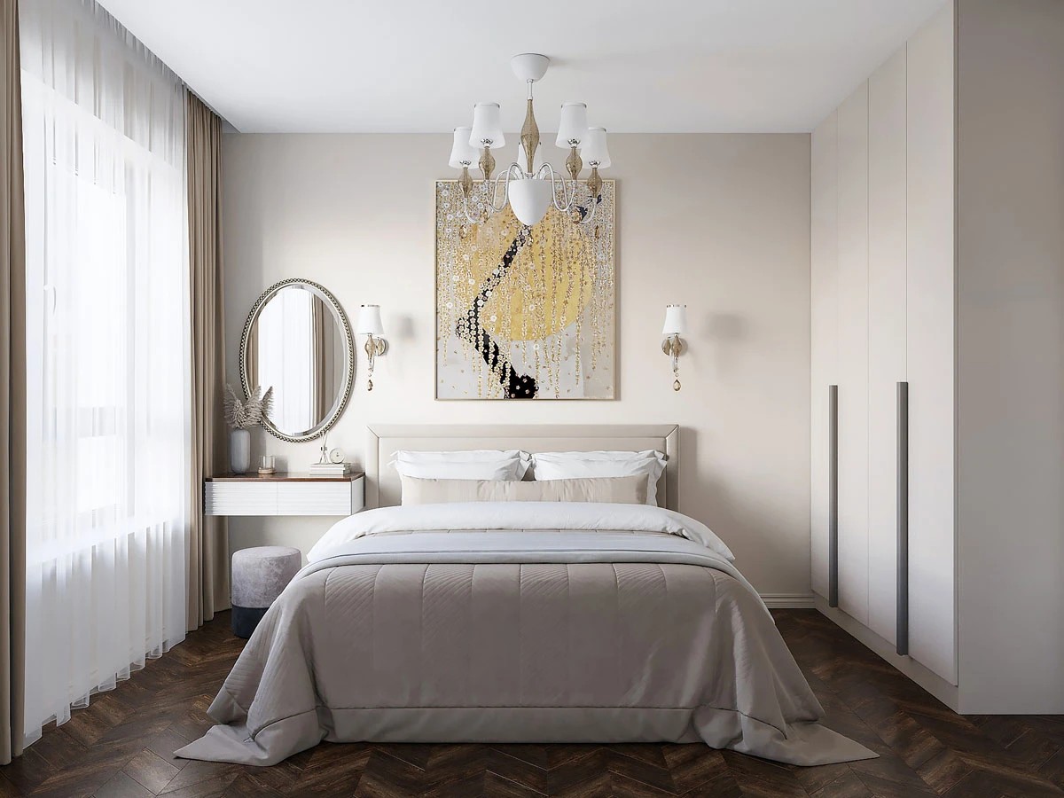 ЖК Уютный. Однокомнатная. Современная классика