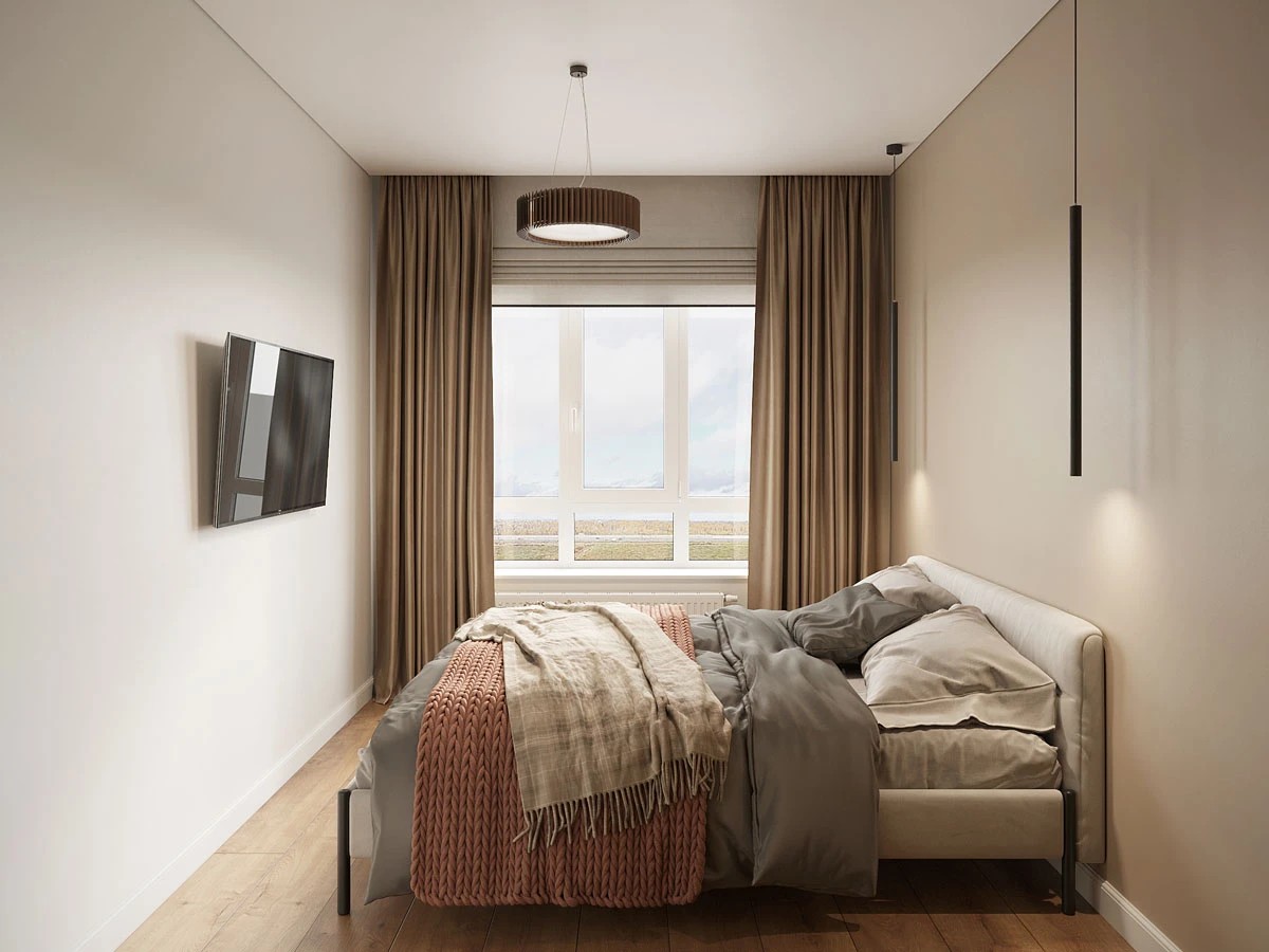 ЖК Уютный. Однокомнатная. Скандинавский стиль