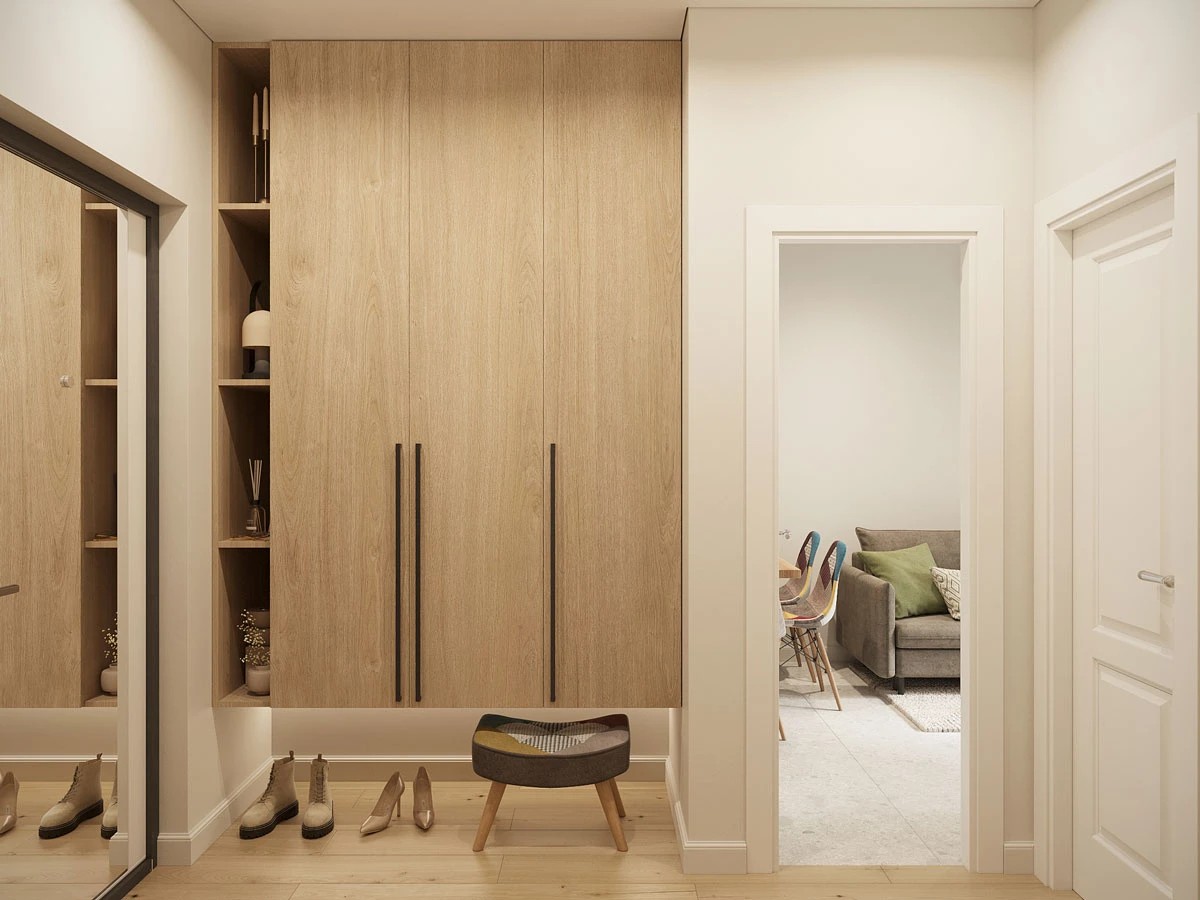 ЖК Уютный. Однокомнатная. Скандинавский стиль