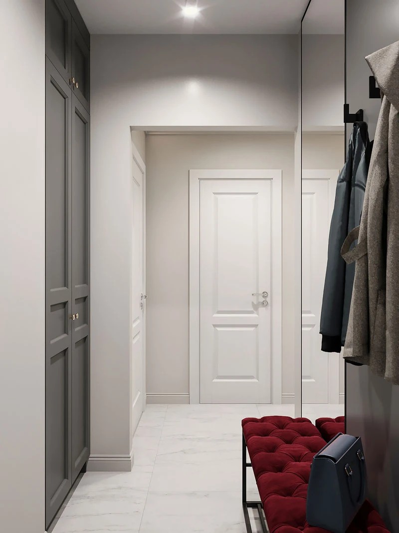 ЖК Уютный. Двухкомнатная. Современная классика