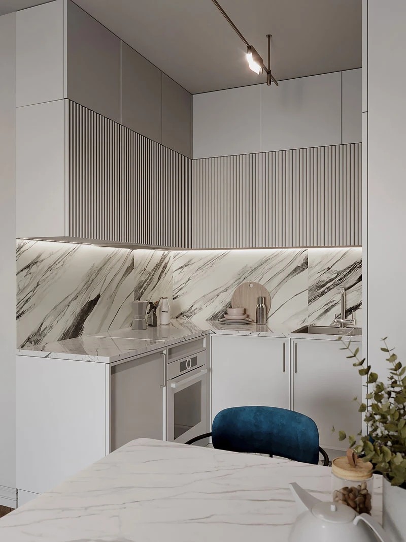 ЖК Уютный. Двухкомнатная. Современная классика