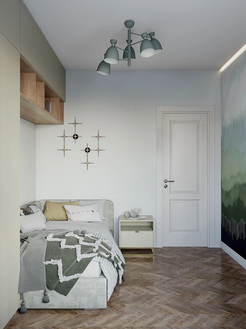 ЖК Уютный. Двухкомнатная. Современная классика