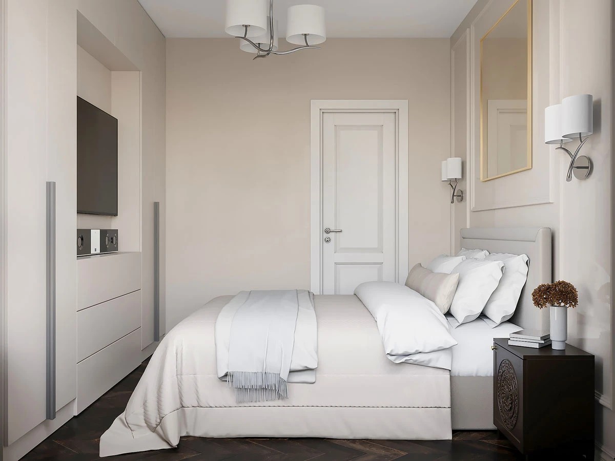 ЖК Уютный. Двухкомнатная. Современная классика