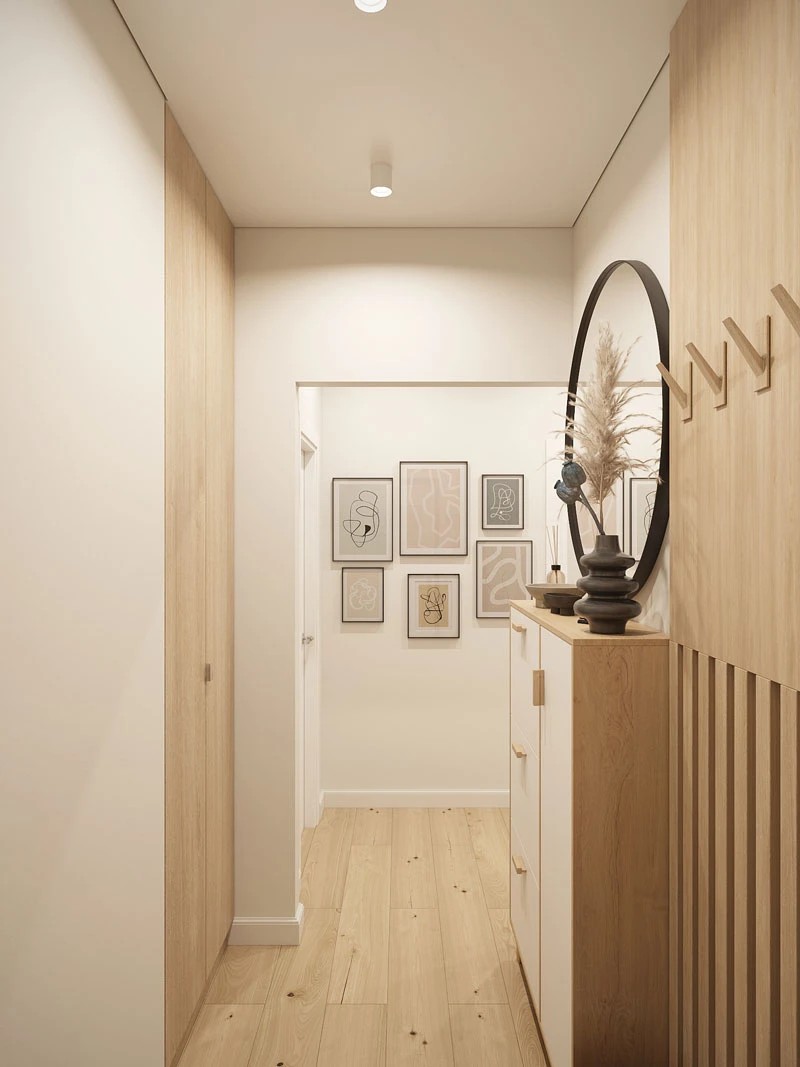 ЖК Уютный. Двухкомнатная. Скандинавский стиль