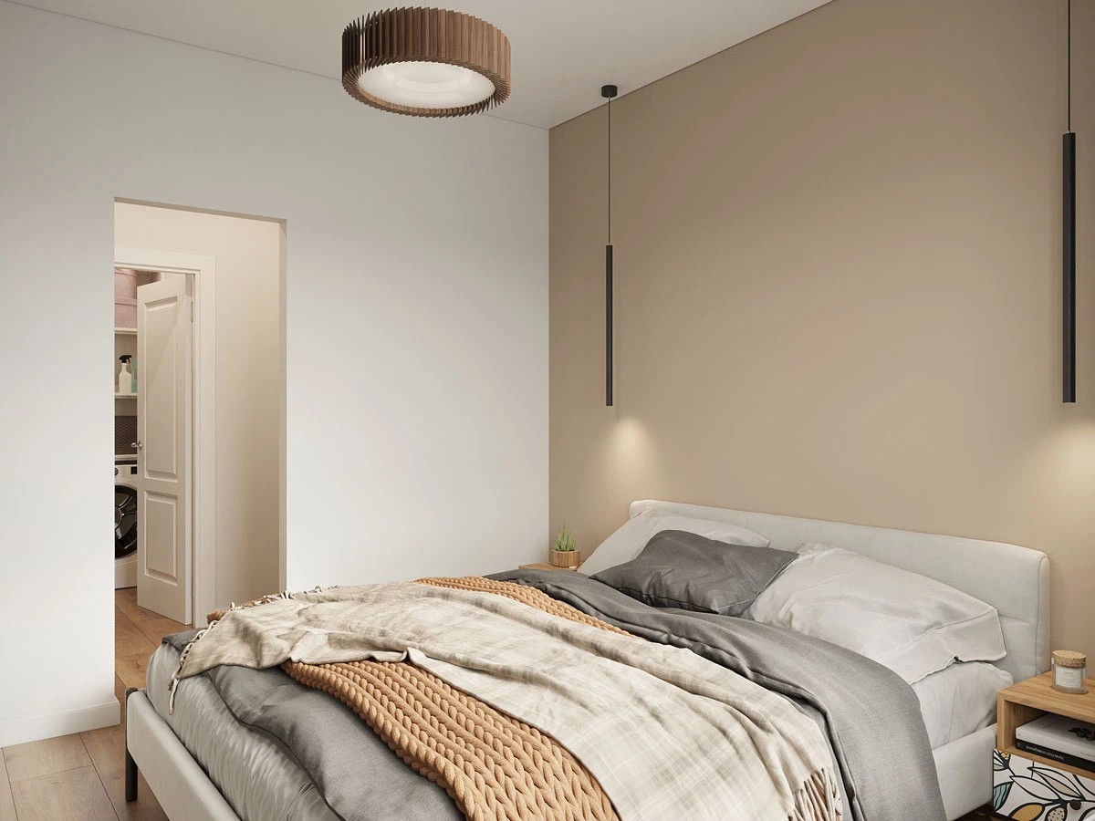 ЖК Уютный. Двухкомнатная. Скандинавский стиль