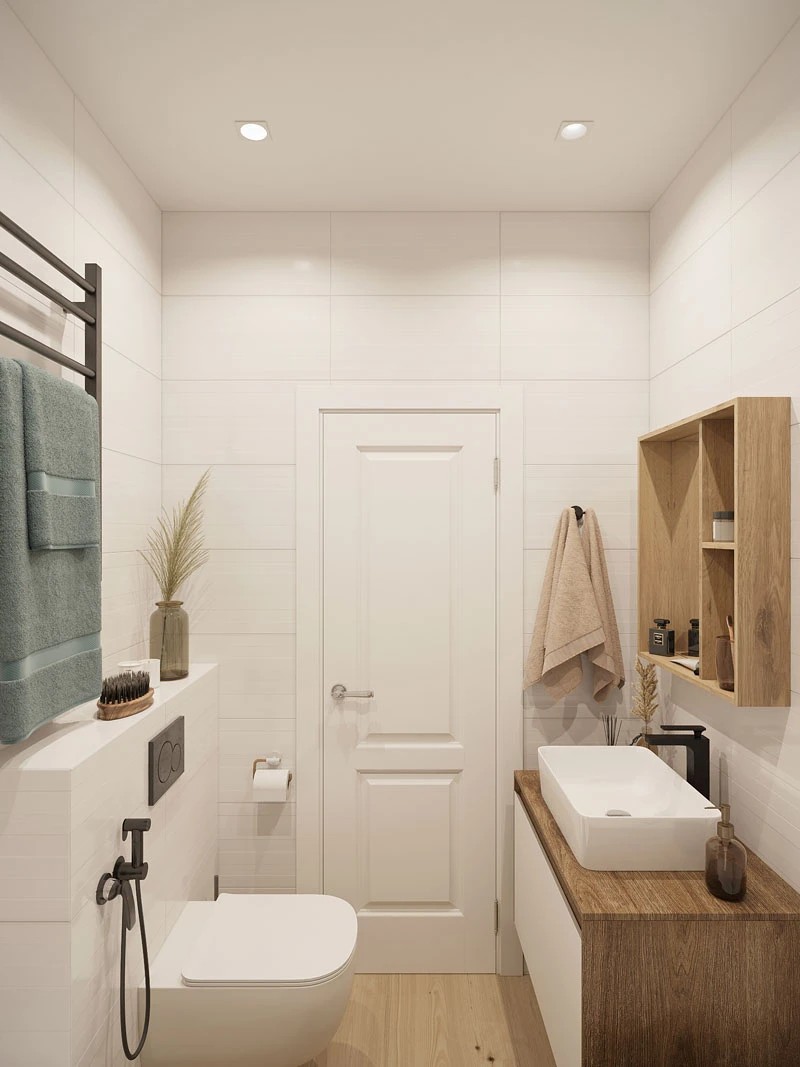 ЖК Уютный. Двухкомнатная. Скандинавский стиль