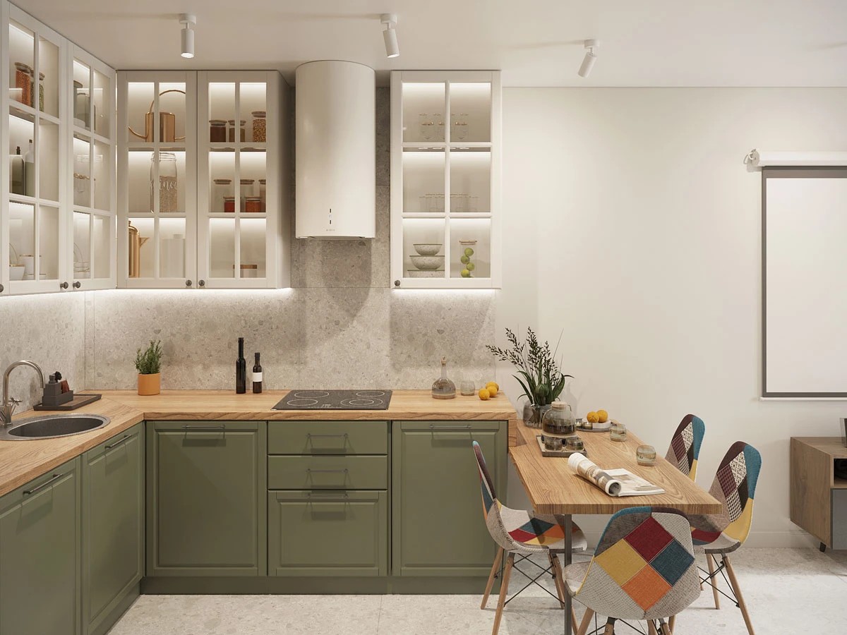 ЖК Уютный. Двухкомнатная. Скандинавский стиль