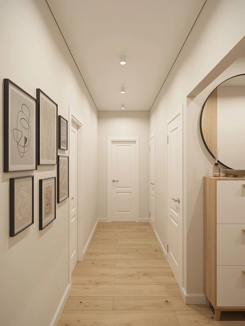 ЖК Уютный. Двухкомнатная. Скандинавский стиль