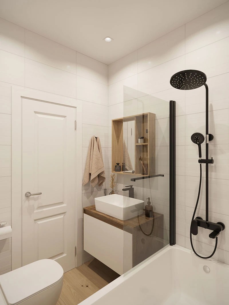 ЖК Уютный. Двухкомнатная. Скандинавский стиль