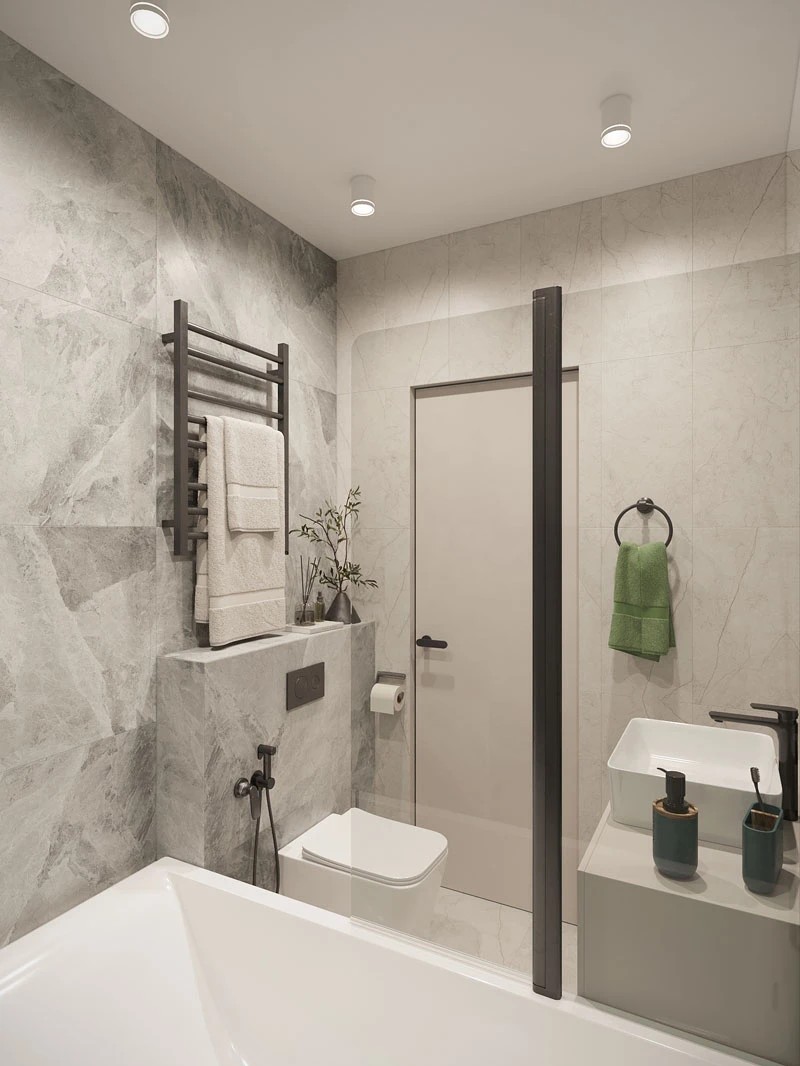 ЖК Уютный. Двухкомнатная. Современный стиль