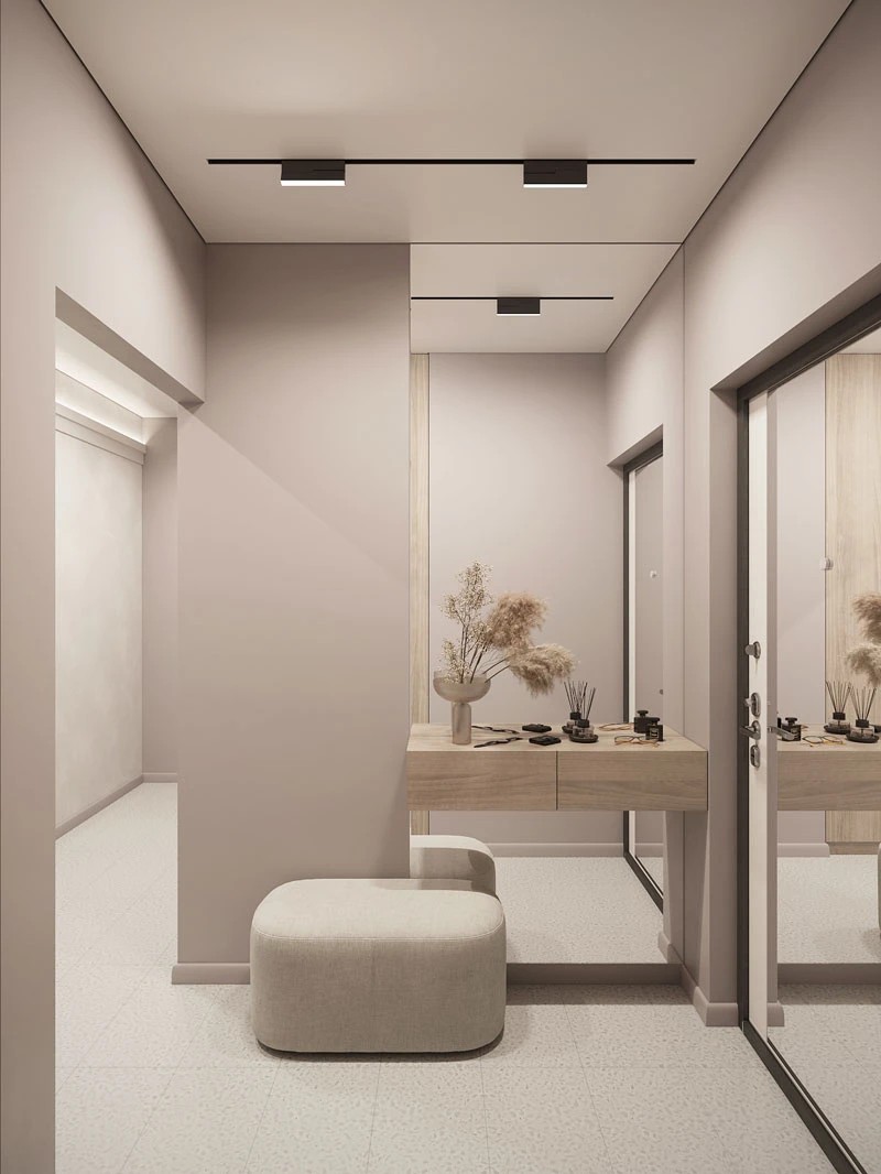 ЖК Уютный. Двухкомнатная. Современный стиль