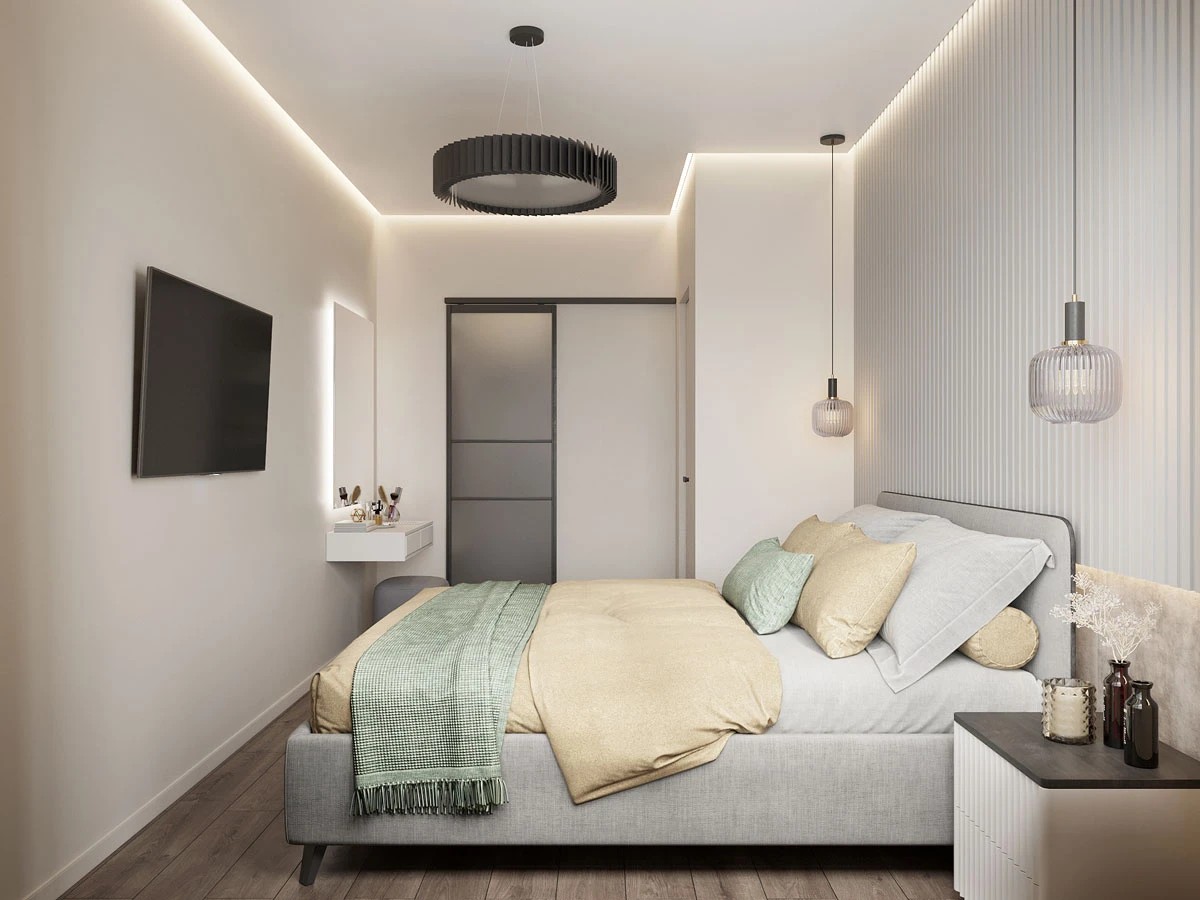 ЖК Уютный. Двухкомнатная. Современный стиль