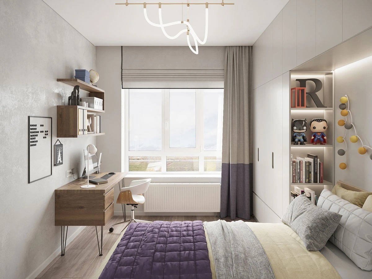 ЖК Уютный. Двухкомнатная. Современный стиль