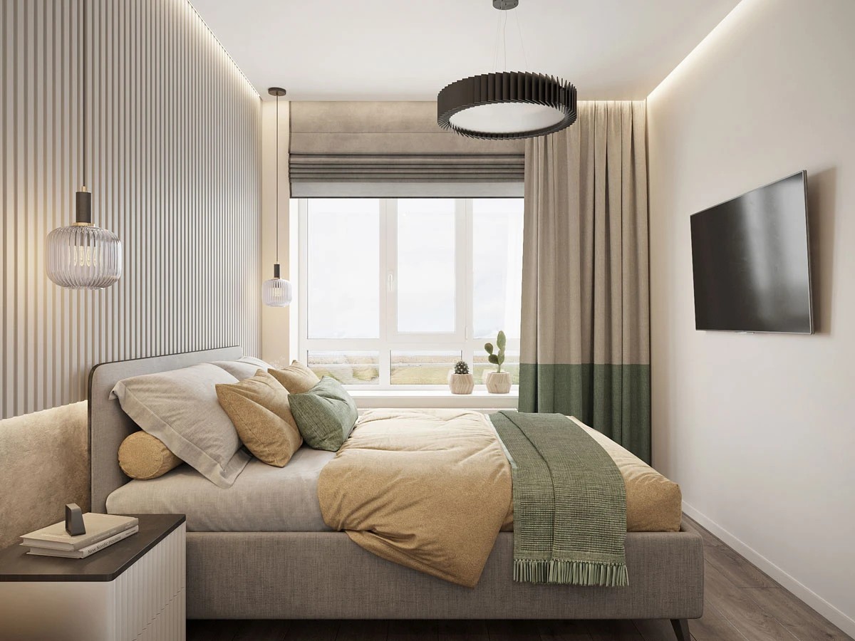 ЖК Уютный. Двухкомнатная. Современный стиль