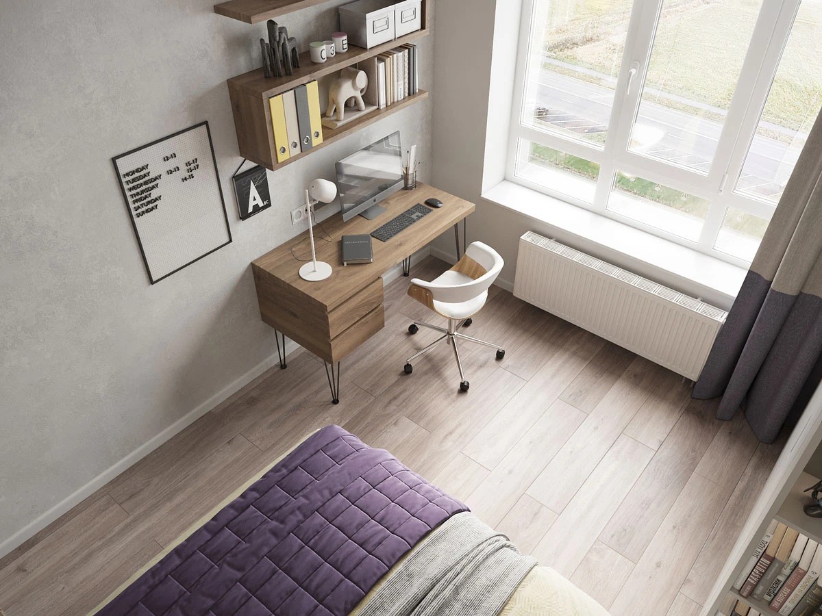 ЖК Уютный. Двухкомнатная. Современный стиль