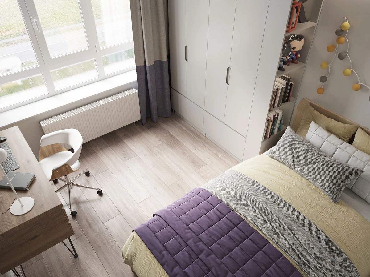 ЖК Уютный. Двухкомнатная. Современный стиль