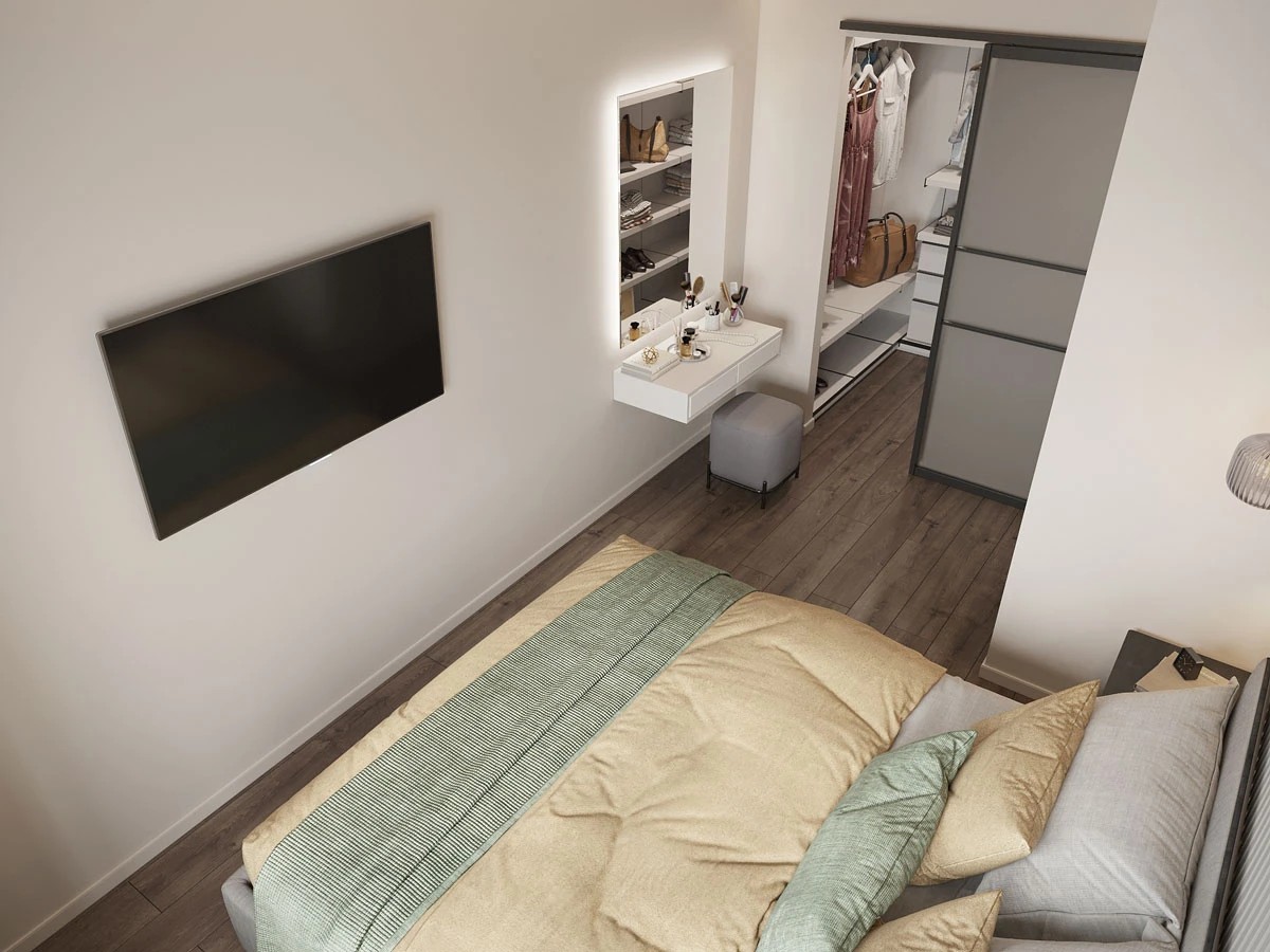 ЖК Уютный. Двухкомнатная. Современный стиль