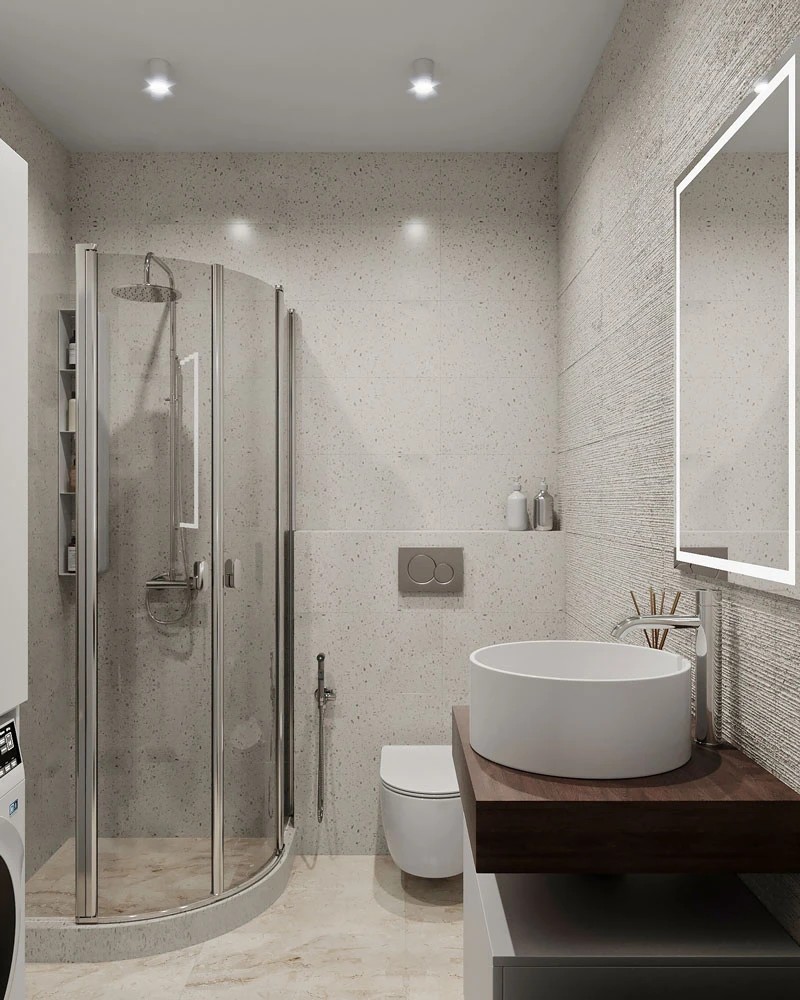 ЖК Уютный. Трехкомнатная. Современная классика