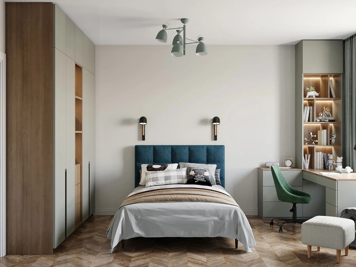 ЖК Уютный. Трехкомнатная. Современная классика