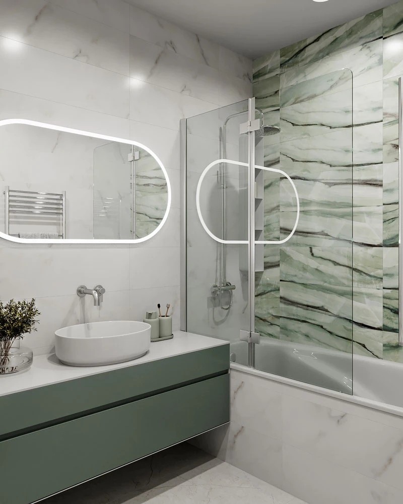 ЖК Уютный. Трехкомнатная. Современная классика