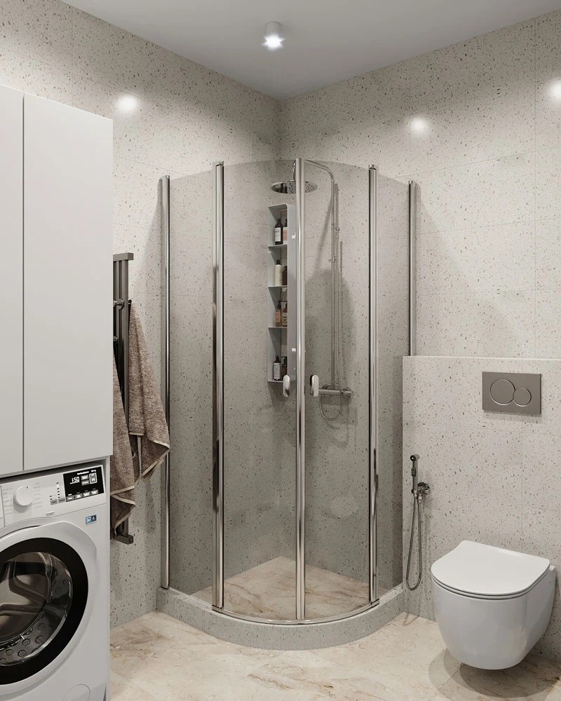 ЖК Уютный. Трехкомнатная. Современная классика