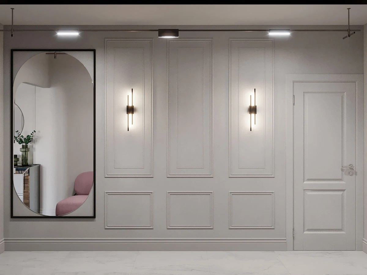 ЖК Уютный. Трехкомнатная. Современная классика