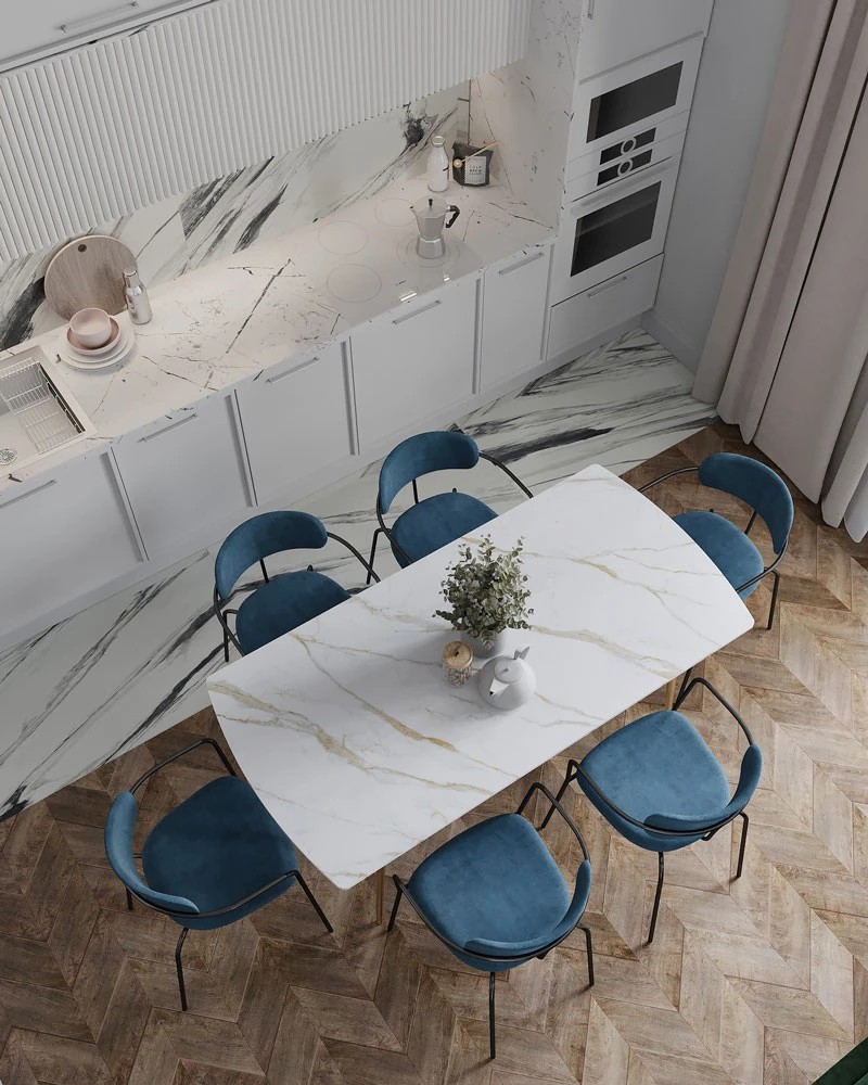 ЖК Уютный. Трехкомнатная. Современная классика