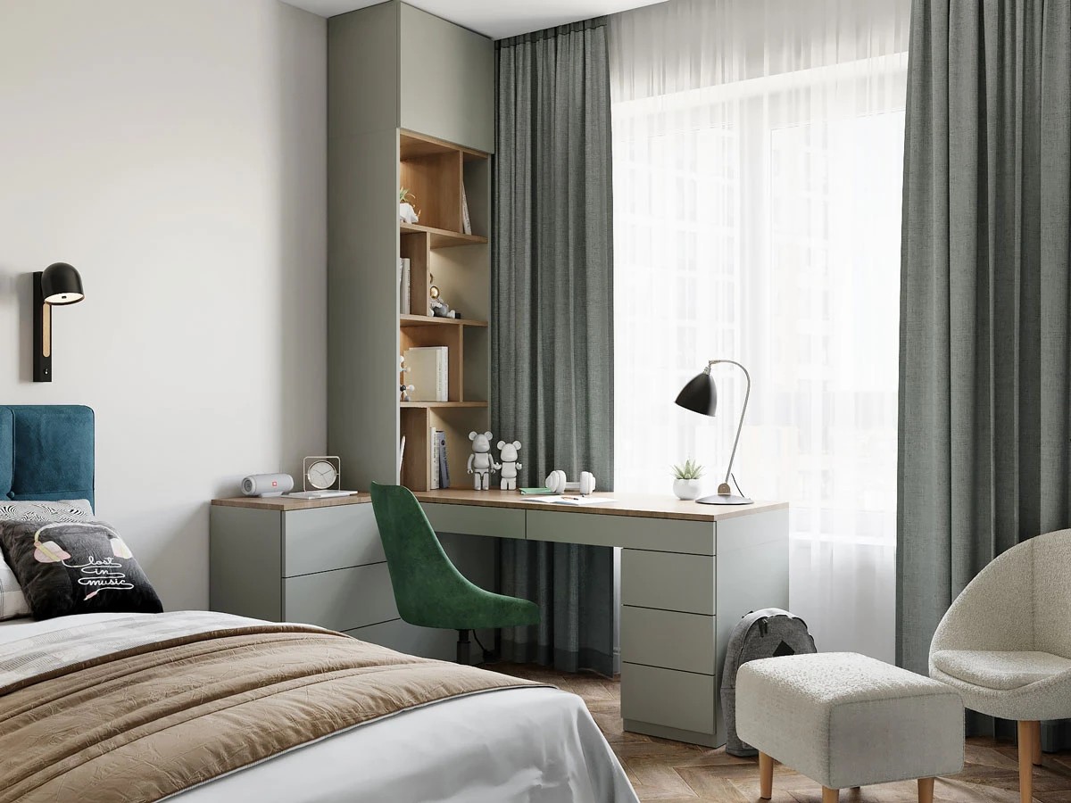 ЖК Уютный. Трехкомнатная. Современная классика