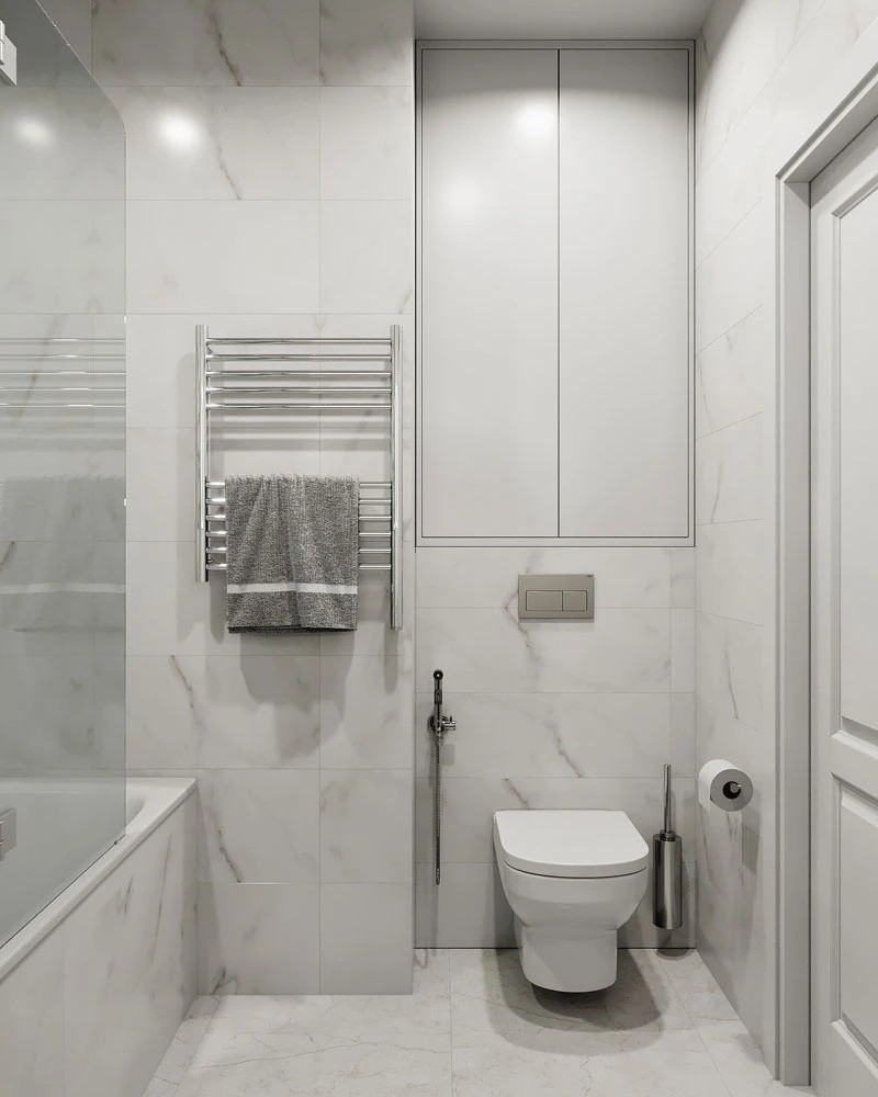 ЖК Уютный. Трехкомнатная. Современная классика