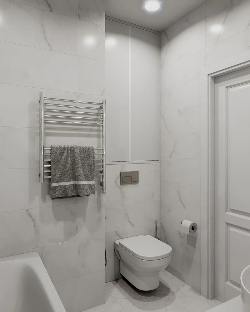 ЖК Уютный. Трехкомнатная. Современная классика