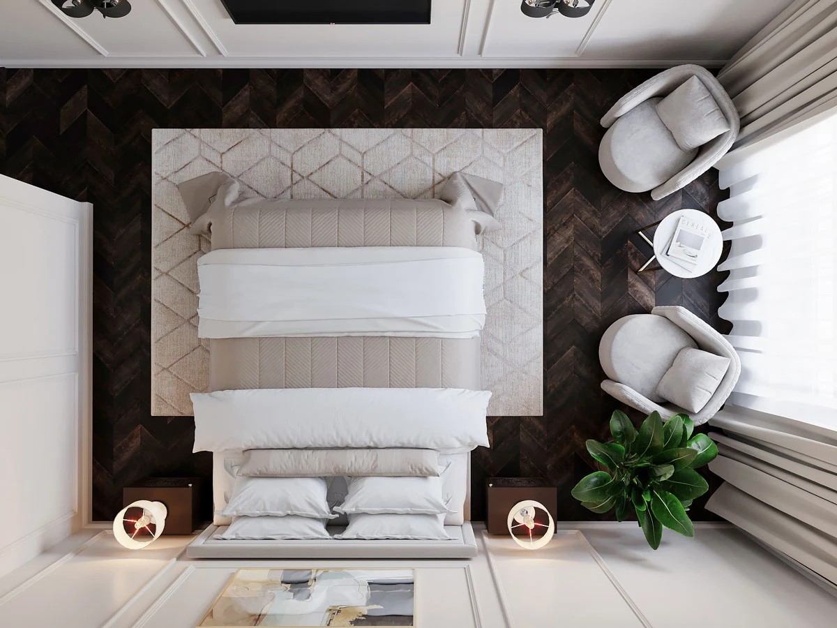 ЖК Уютный. Трехкомнатная. Современная классика