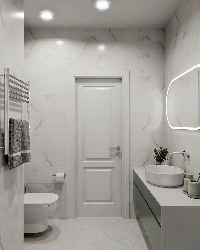 ЖК Уютный. Трехкомнатная. Современная классика