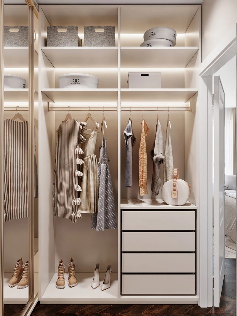 ЖК Уютный. Трехкомнатная. Современная классика