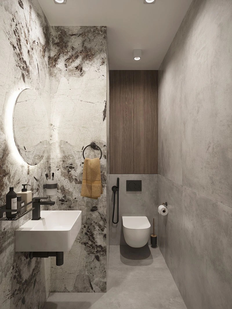 ЖК Уютный. Трехкомнатная. Скандинавский стиль