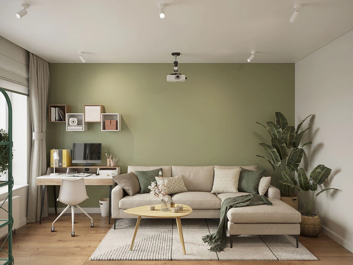 ЖК Уютный. Трехкомнатная. Скандинавский стиль