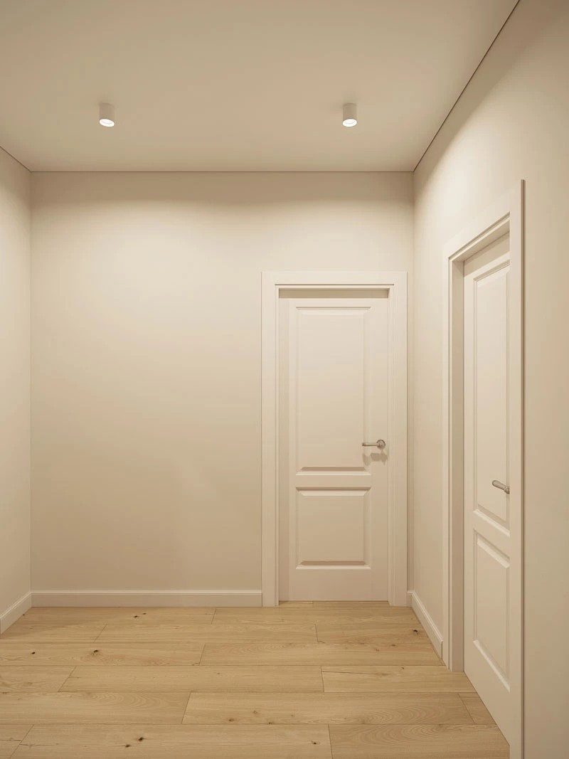 ЖК Уютный. Трехкомнатная. Скандинавский стиль